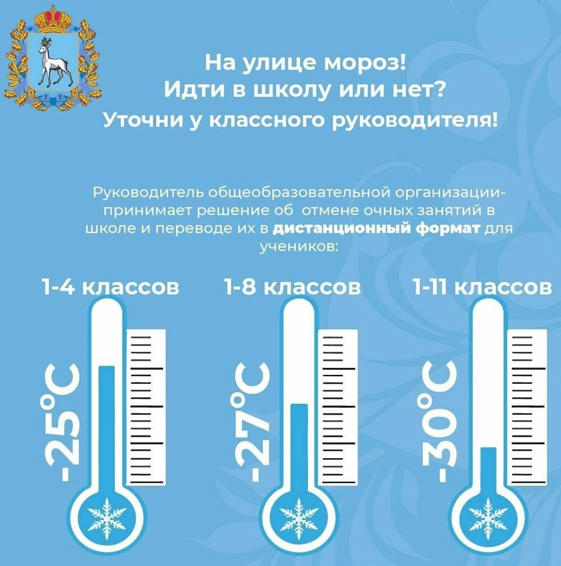 6 января 2023 г. Отмена занятий в школах. Школа Мороз. При какой температуре отменяют занятия в школе. Понижение температуры воздуха.